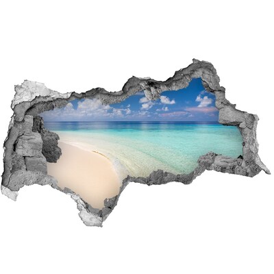 Samoprzylepna naklejka Plaża na Malediwach
