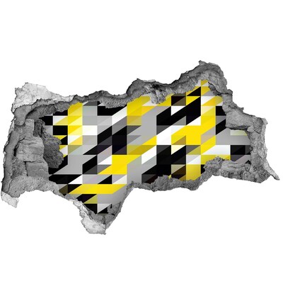 Dziura 3d foto tapeta naklejka Geometryczne tło