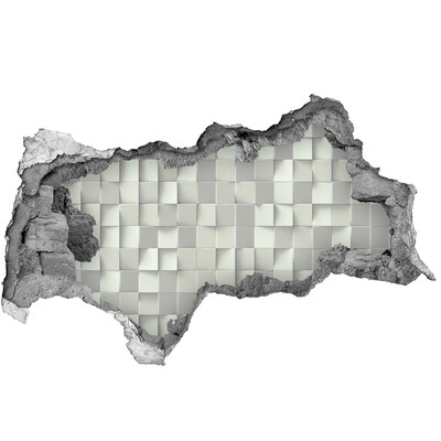Fototapeta dziura na ścianę Geometryczne tło