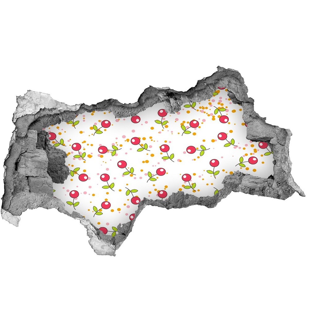 Samoprzylepna naklejka beton Wisienki
