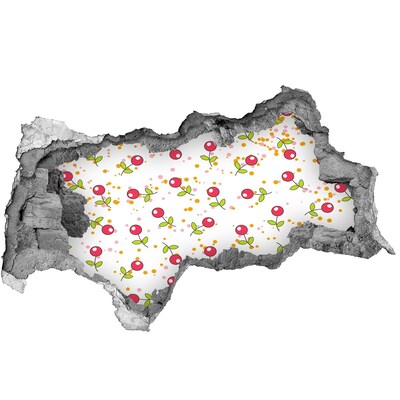 Samoprzylepna naklejka beton Wisienki