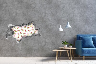 Samoprzylepna naklejka beton Wisienki
