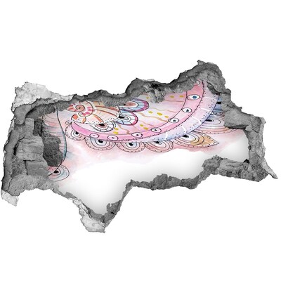 Dziura 3d fototapeta naklejka Abstrakcyjny wzór