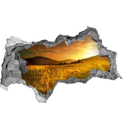 naklejka fototapeta 3D widok Panorama Tatr