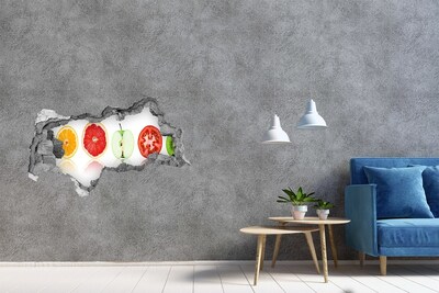 Samoprzylepna naklejka Owoce i warzywa