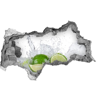 Samoprzylepna naklejka beton Limonki i woda