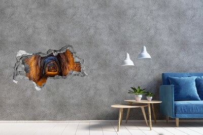 Fototapeta dziura na ścianę 3d Podziemny tunel