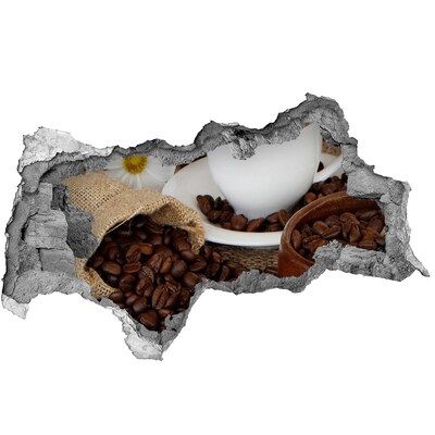 Samoprzylepna naklejka beton Kawa z mlekiem