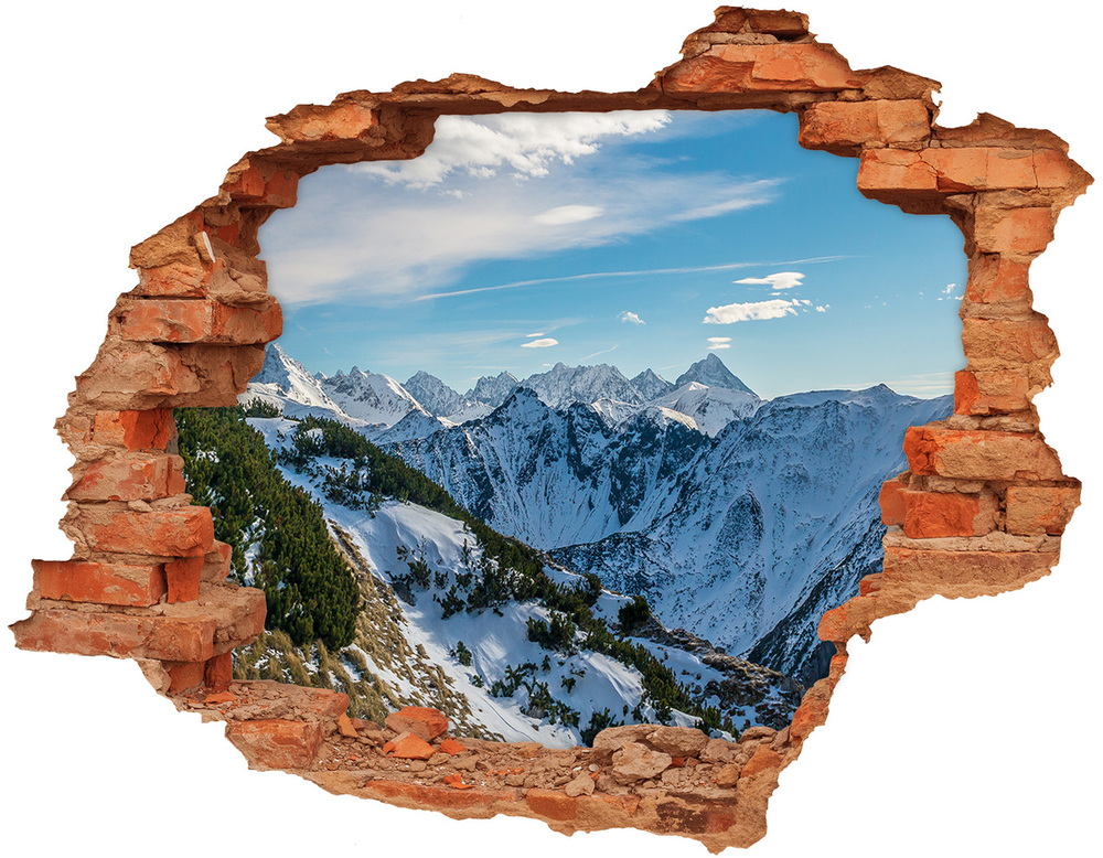 Samoprzylepna naklejka beton Korona Tatr