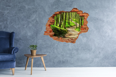 naklejka fototapeta 3D widok Ścieżka w lesie