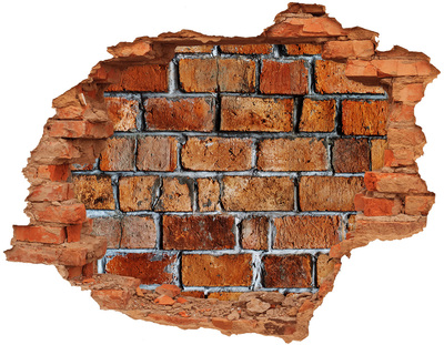 Fotoobraz dziura na ścianę Ceglana ściana