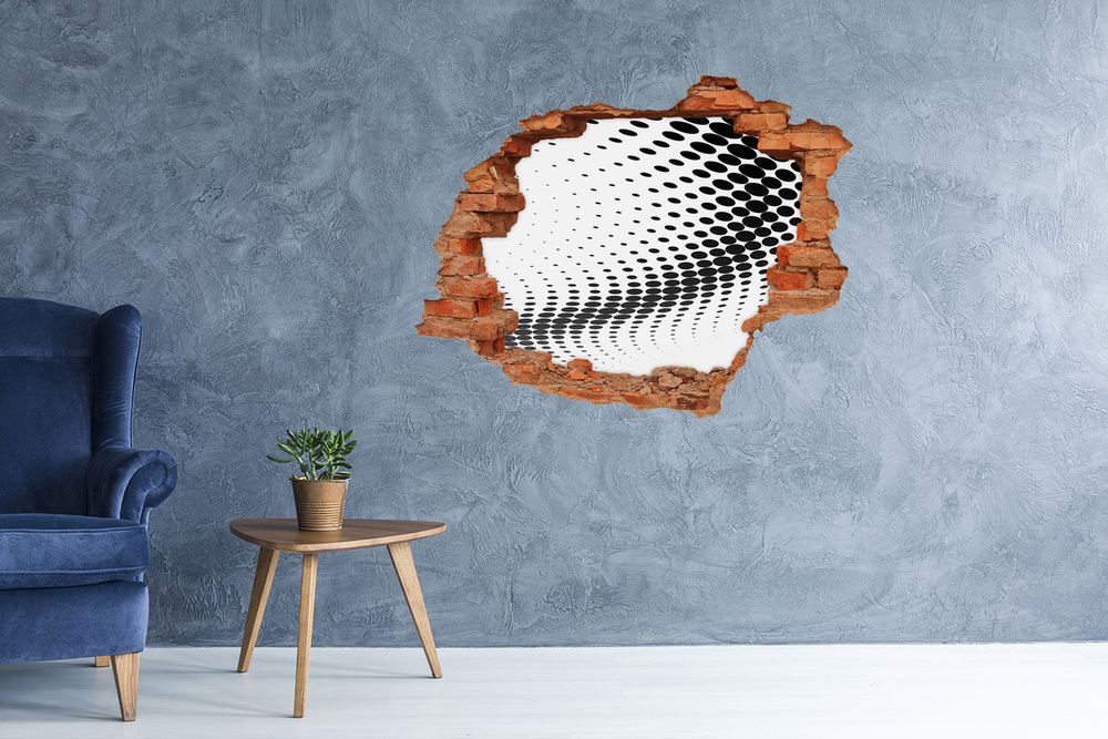 Fototapeta dziura na ścianę Geometryczne tło