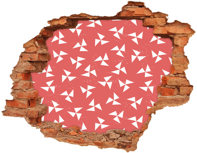 Fotoobraz dziura na ścianę Geometryczne tło