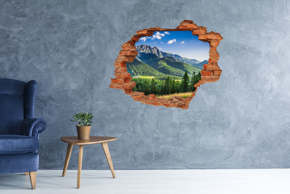 naklejka fototapeta na ścianę Skocznia w Tatrach