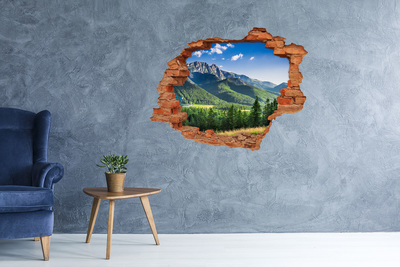naklejka fototapeta na ścianę Skocznia w Tatrach