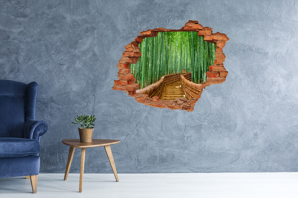 Dziura 3d fototapeta na ścianę naklejka Tygrys