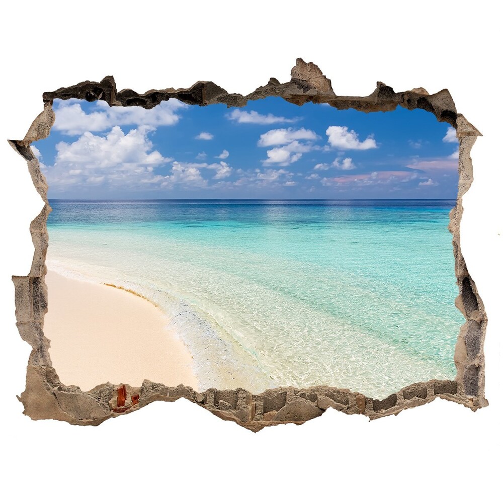 Samoprzylepna naklejka Plaża na Malediwach
