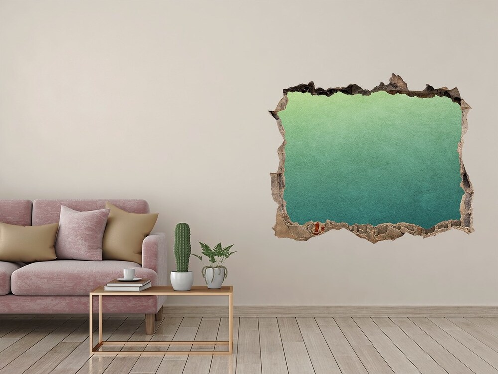 Samoprzylepna dziura na ścianę Morski gradient