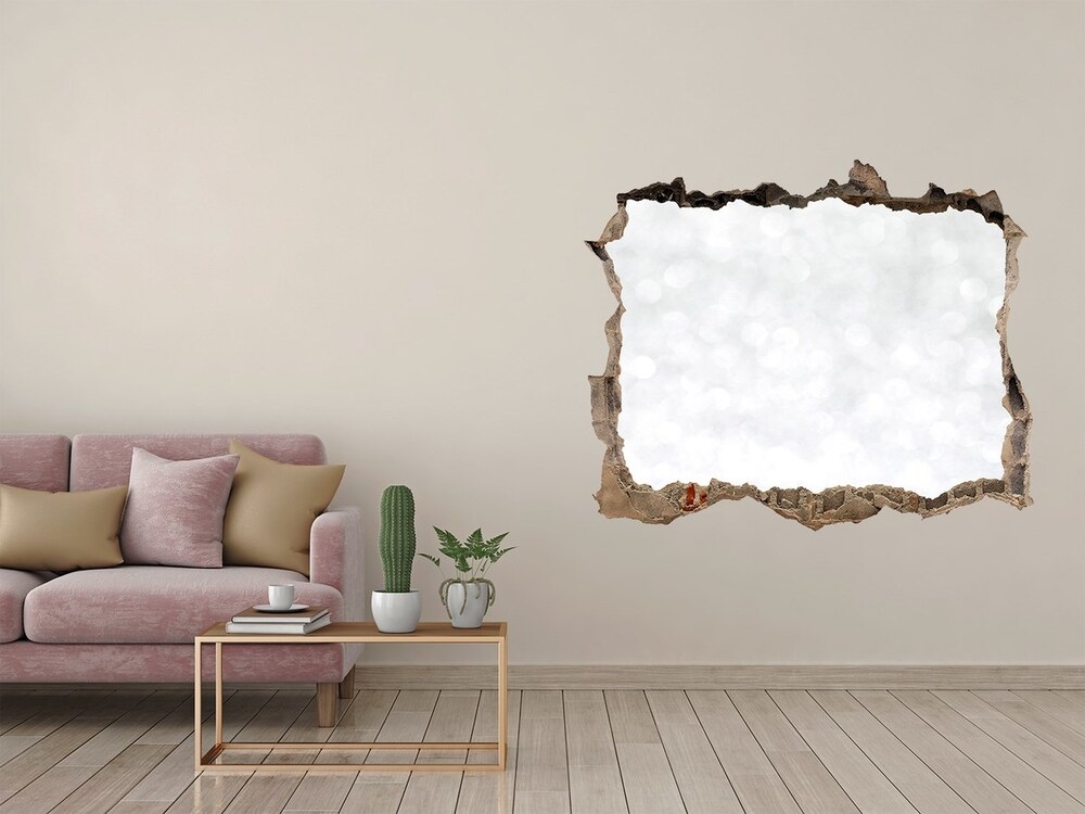 Dziura 3d fototapeta naklejka Świecidełka