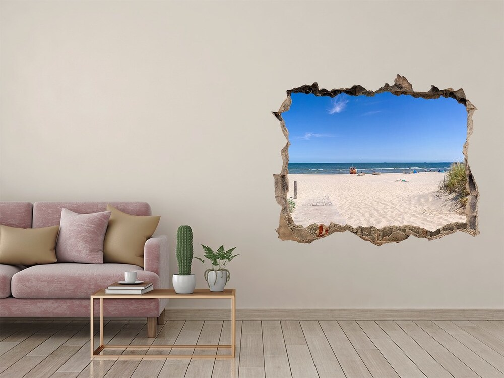 naklejka fototapeta 3D widok Nadmorskie wydmy