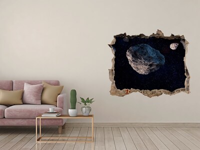 Foto zdjęcie dziura na ścianę Meteory