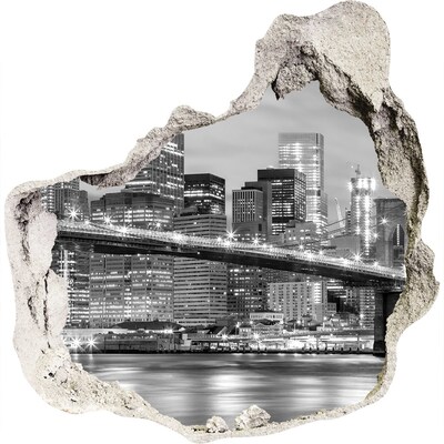 Fototapeta dziura na ścianę Manhattan Nowy Jork