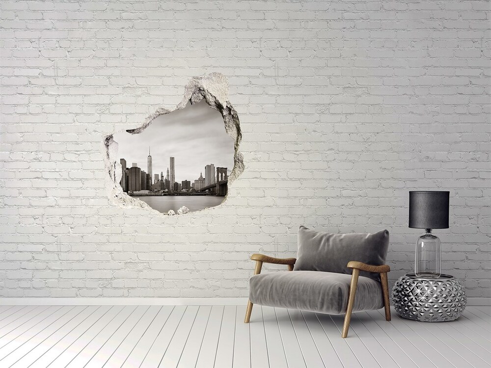 Fototapeta dziura na ścianę Manhattan Nowy Jork