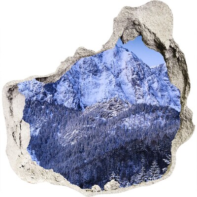 Fototapeta dziura na ścianę Giewont Tatry