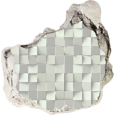 Fototapeta dziura na ścianę Geometryczne tło
