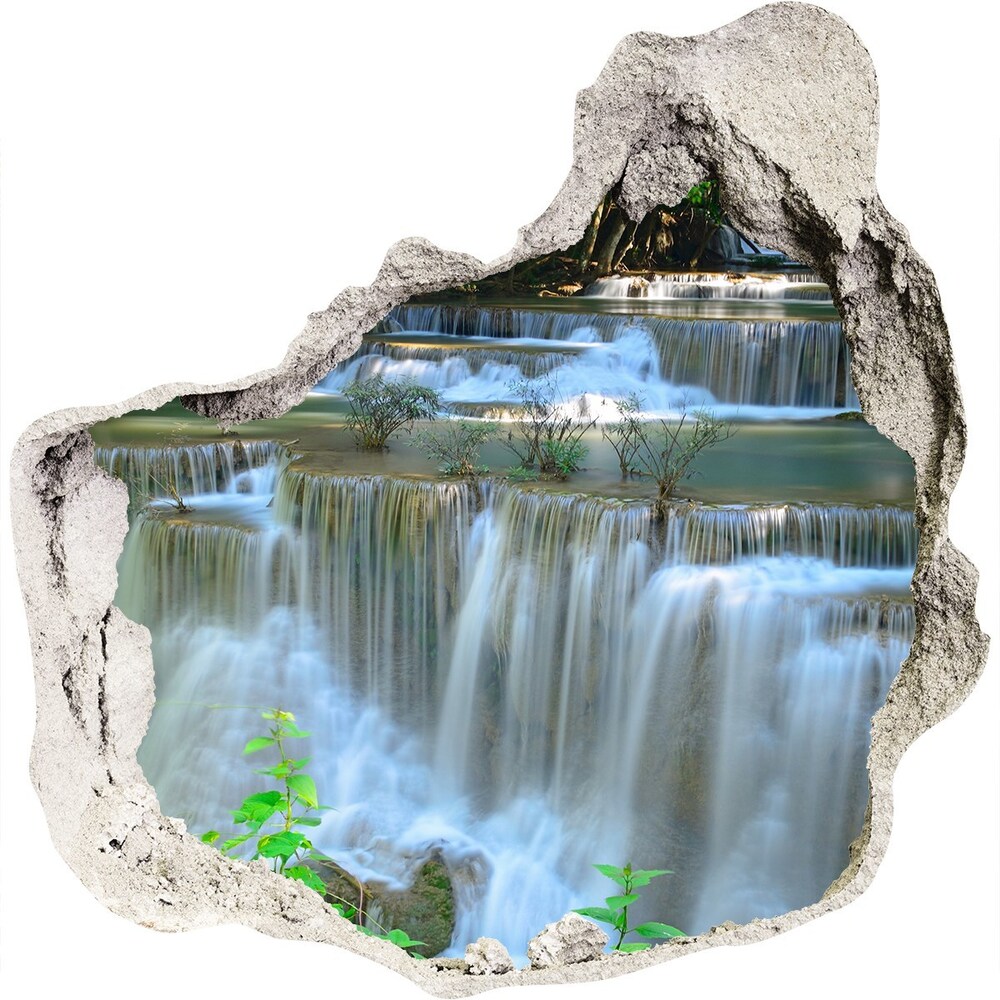 naklejka fototapeta 3D widok beton Wodospad