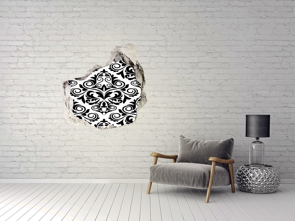 Fotoobraz dziura na ścianę Ornamenty tło