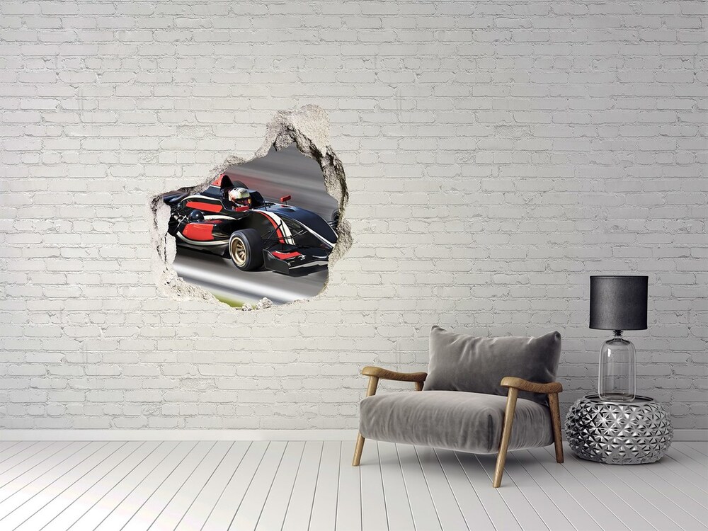 Foto zdjęcie dziura na ścianę Formuła 1