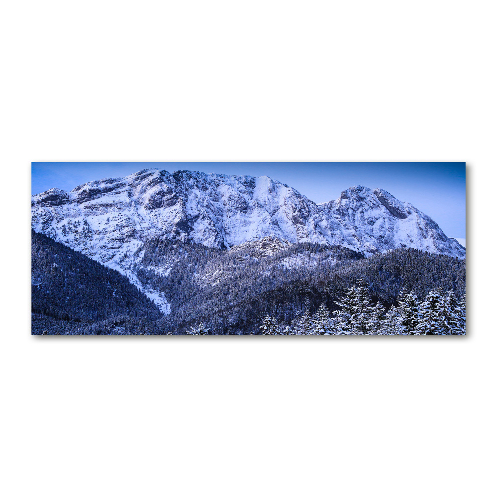 Foto obraz szkło akryl Giewont Tatry