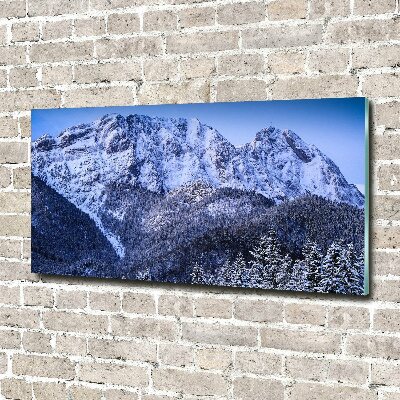 Foto obraz szkło akryl Giewont Tatry