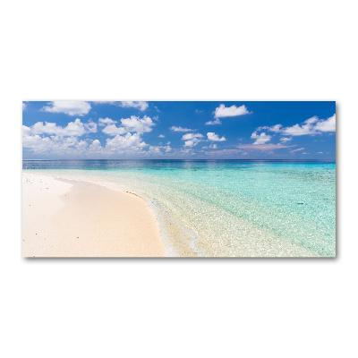 Foto obraz akryl Plaża na Malediwach