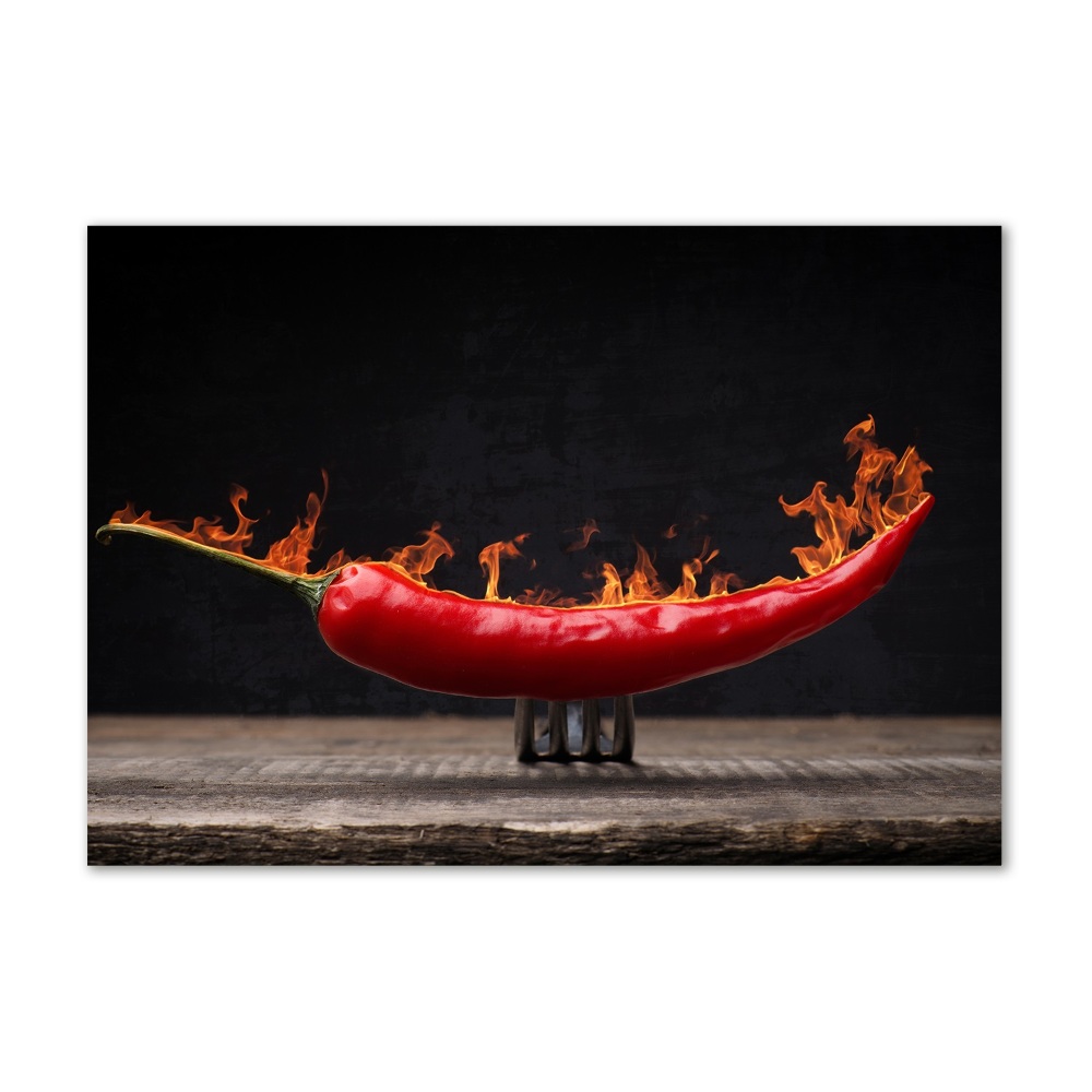 Obraz zdjęcie szkło akryl Papryczka chilli