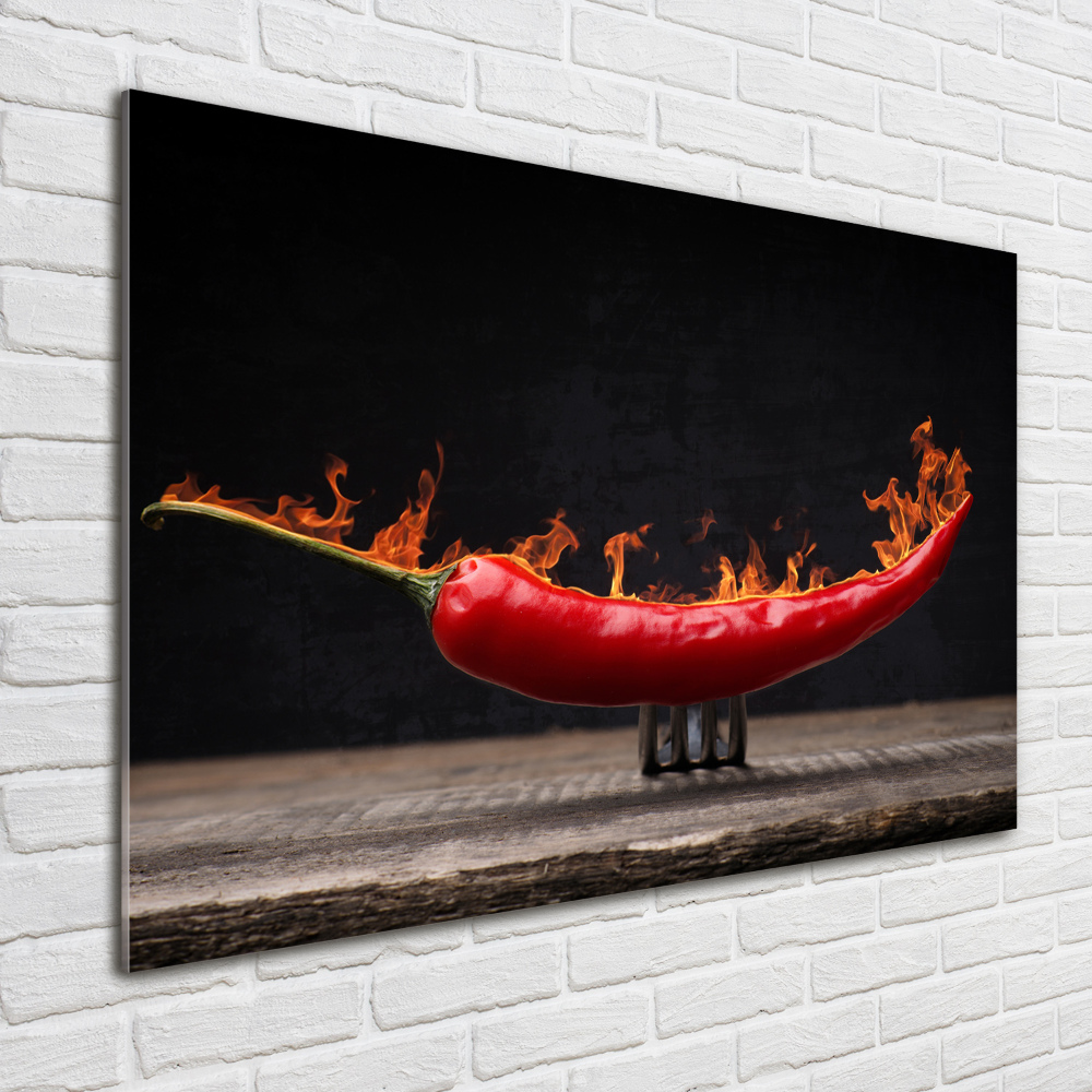 Obraz zdjęcie szkło akryl Papryczka chilli