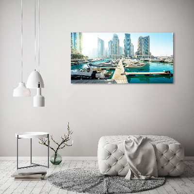 Foto obraz szkło akryl Marina w Dubaju