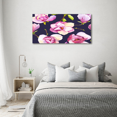 Obraz zdjęcie na ścianę akryl Magnolia