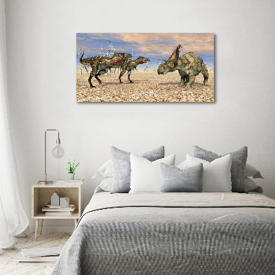 Foto obraz na ścianę akryl Dinozaury
