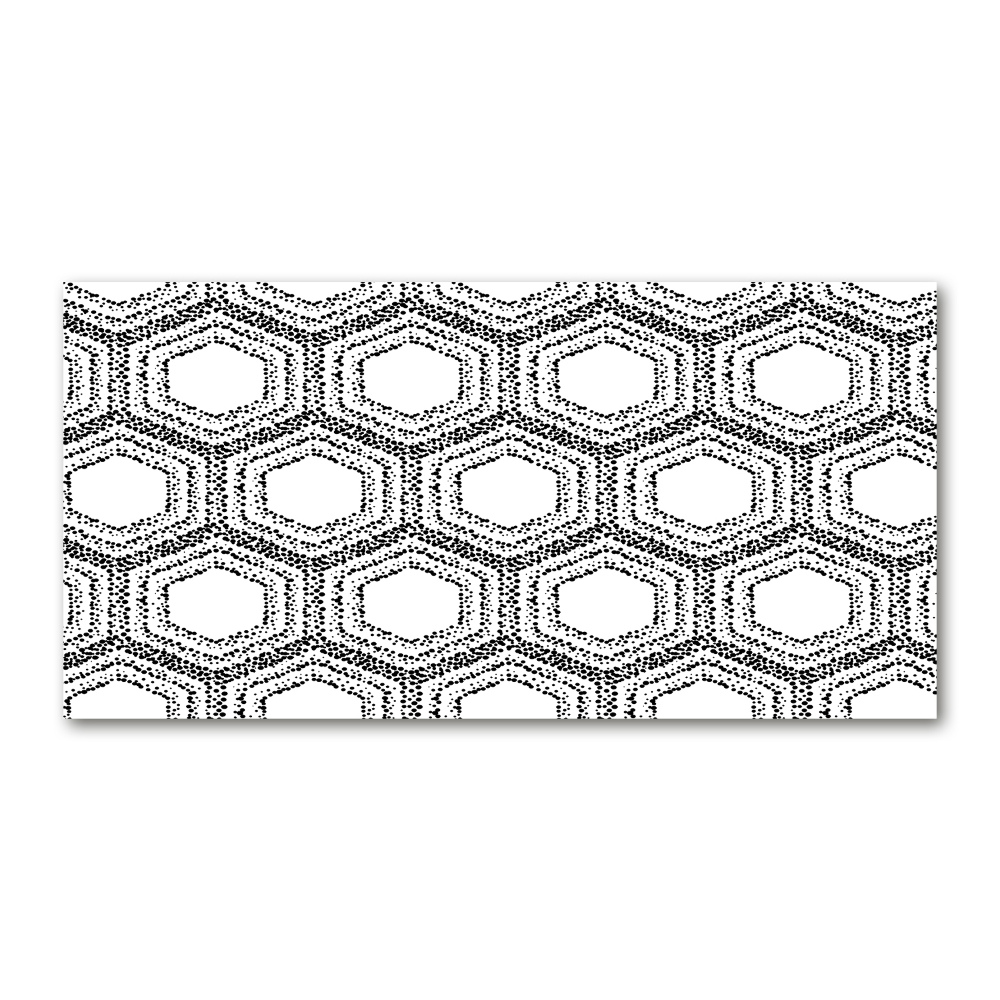 Foto obraz szkło akryl Geometryczne tło