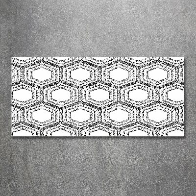 Foto obraz szkło akryl Geometryczne tło