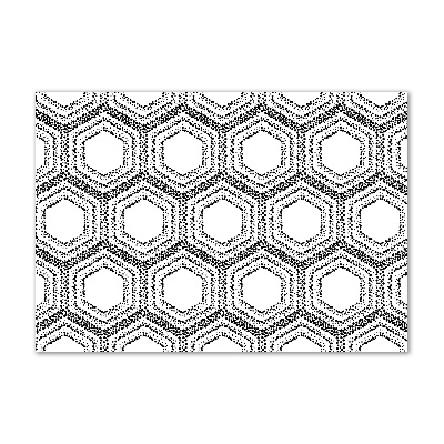 Foto obraz szkło akryl Geometryczne tło