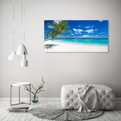Foto obraz szkło akryl Tropikalna plaża