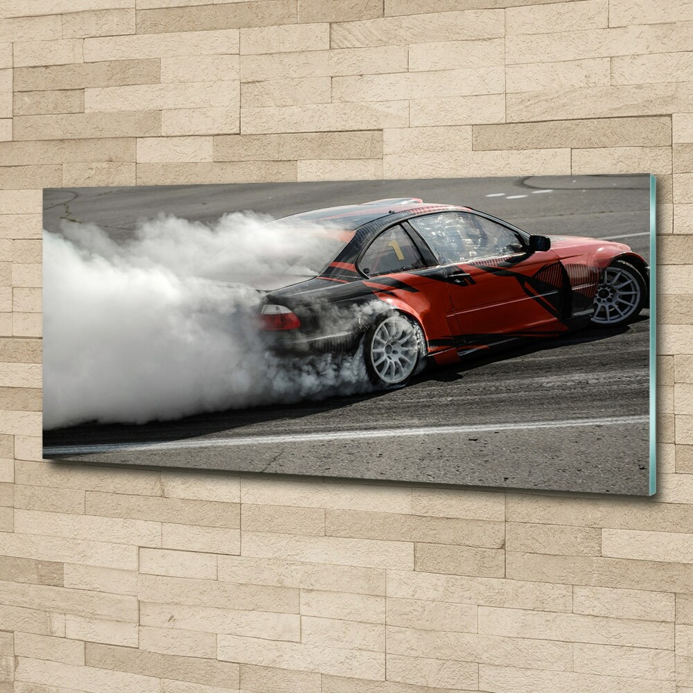 Foto obraz szkło akryl Tor do driftu