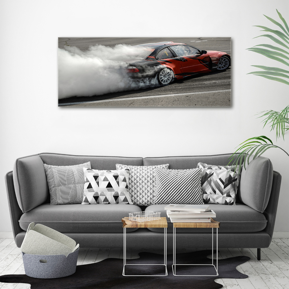 Foto obraz szkło akryl Tor do driftu