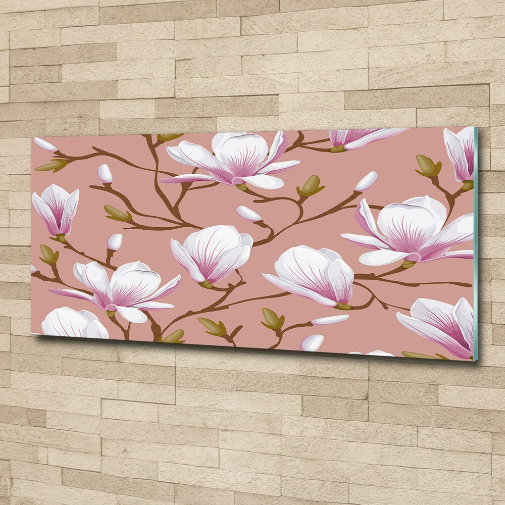 Obraz zdjęcie na ścianę akryl Magnolia