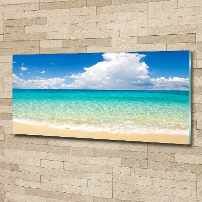 Foto obraz szkło akryl Rajska plaża