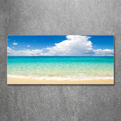 Foto obraz szkło akryl Rajska plaża
