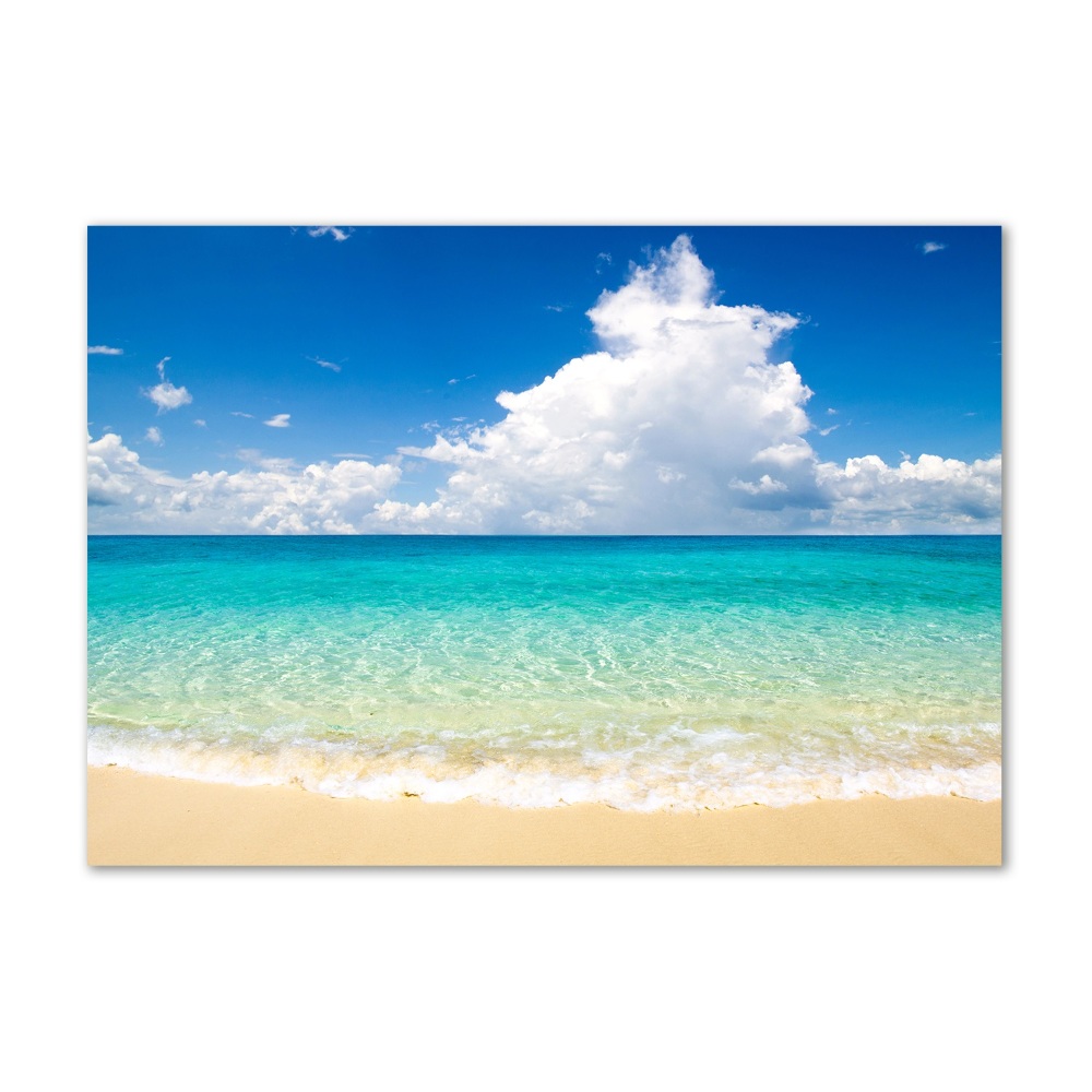 Foto obraz szkło akryl Rajska plaża